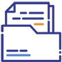 Ícono de documentos administrativos